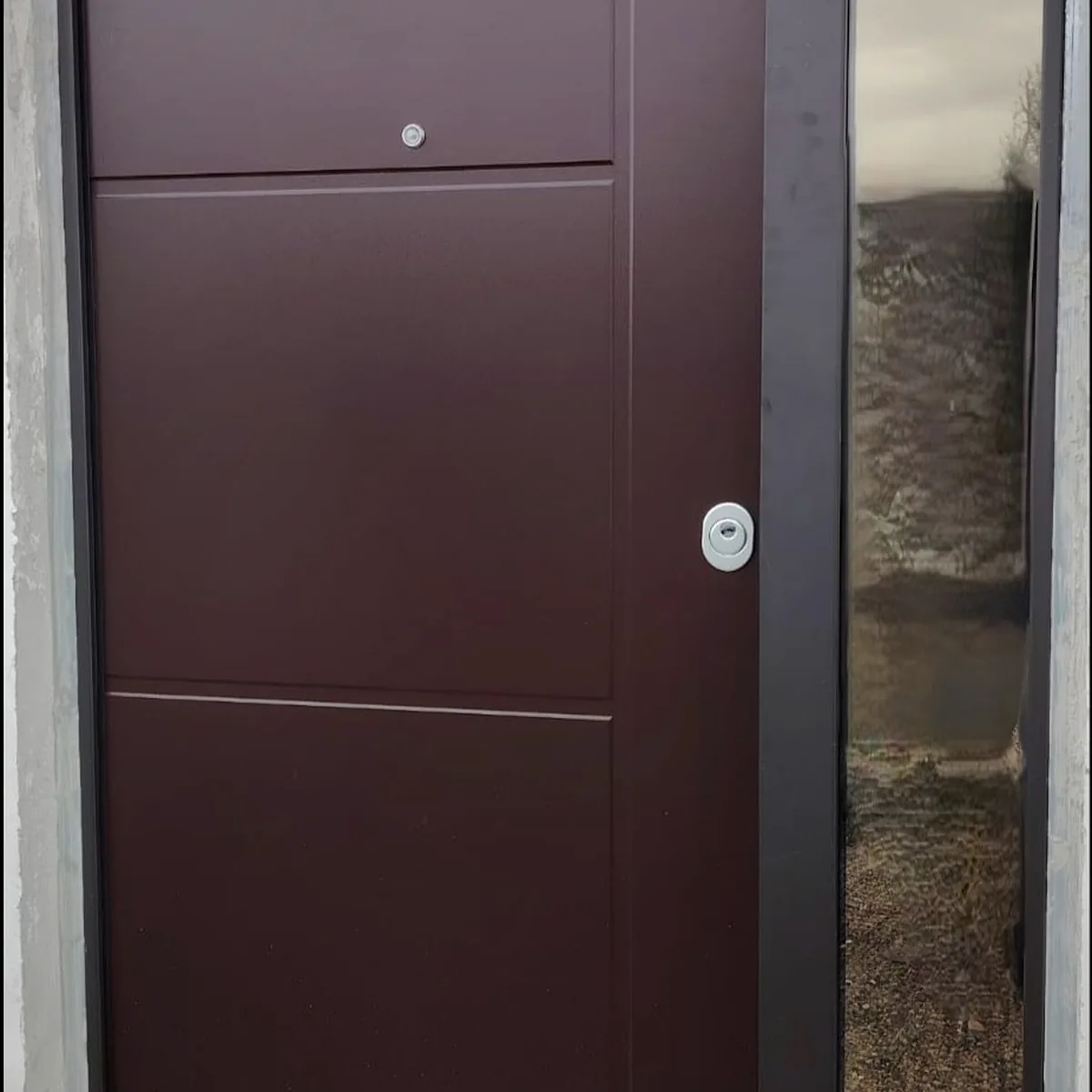 Porta blindata installata da Acanfora Metalli